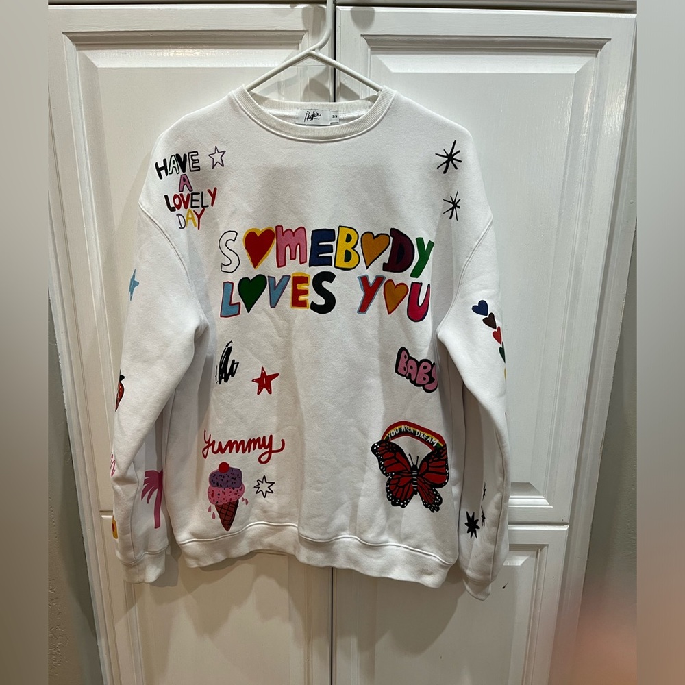 Mayfair Somebody loves you sweatshirt